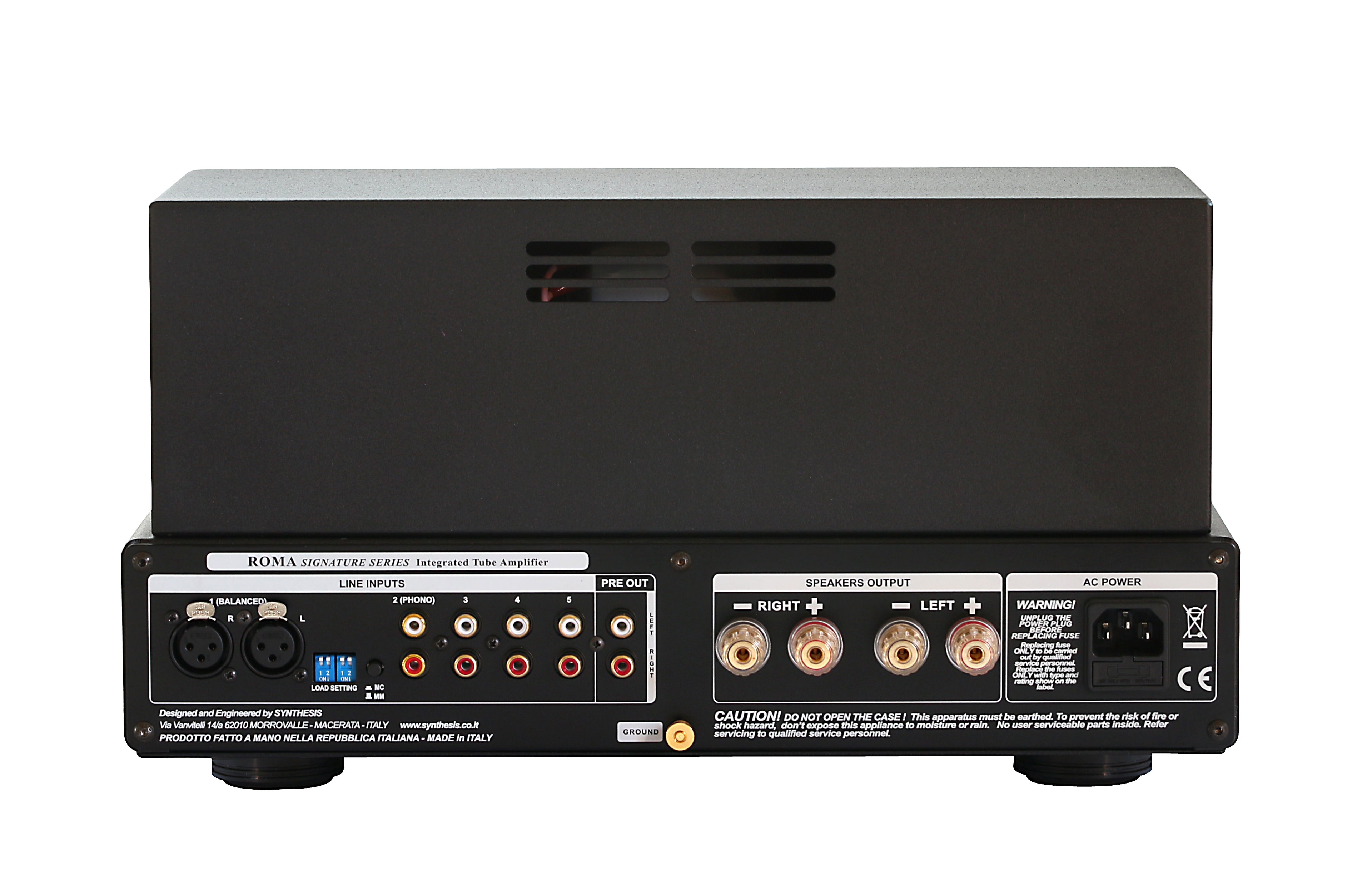 Synthesis ROMA 510AC Integrated Stereo Tube Amplifier SIGNATURE SERIES