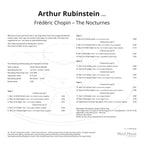 THE NOCTURNES – FRÉDÉRIC CHOPIN by Arthur Rubinstein