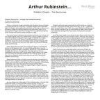 THE NOCTURNES – FRÉDÉRIC CHOPIN by Arthur Rubinstein