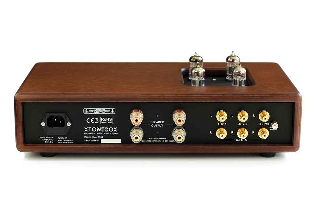 XTONEBOX Silver 6011 Integreret hybrid rørforstærker
