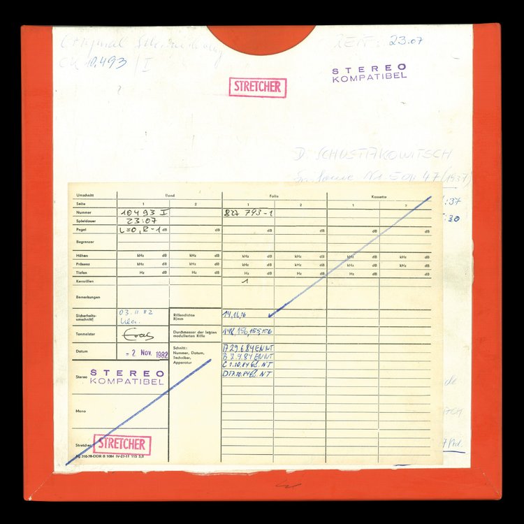 Kurt Sanderling - Dimitri Schostakowitsch Symphony No.5 In D Minor Op.47