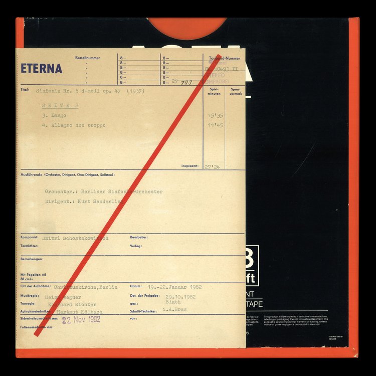 Kurt Sanderling - Dimitri Schostakowitsch Symphony No.5 In D Minor Op.47