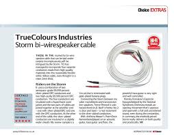 TCI Storm 4mm Hollow Gold terminering højtalerkabel - single wire