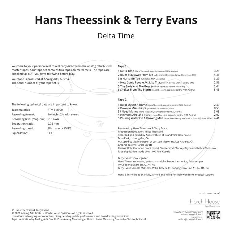 Hans Theessink & Terry Evans  - Delta Time
