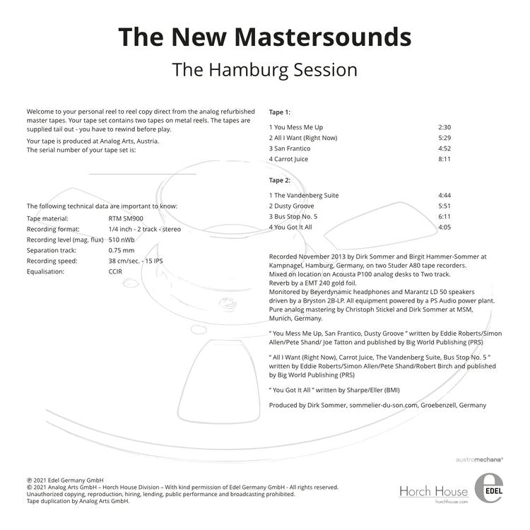 THE HAMBURG SESSION