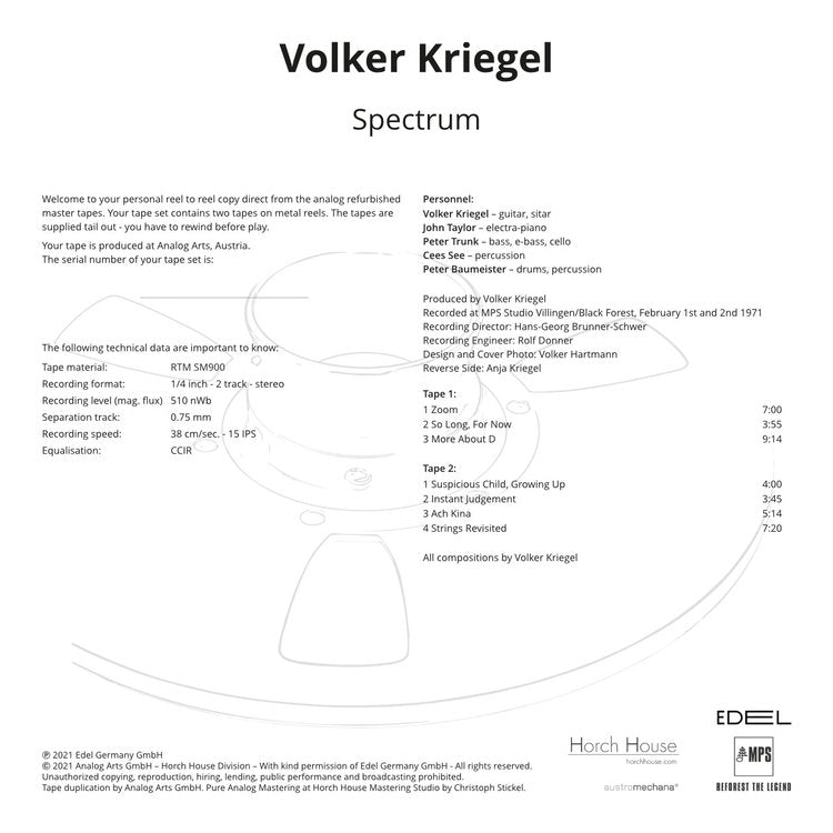 SPECTRUM by Volker Kriegel