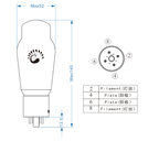 Psvane WE-series 274B Ensretter rør