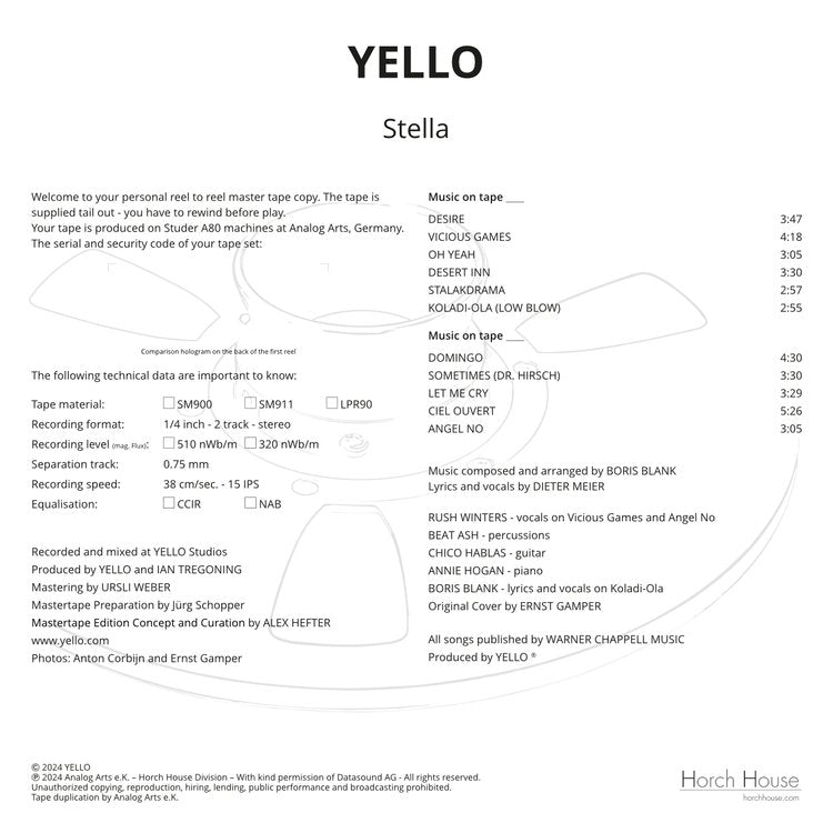 YELLO - Stella